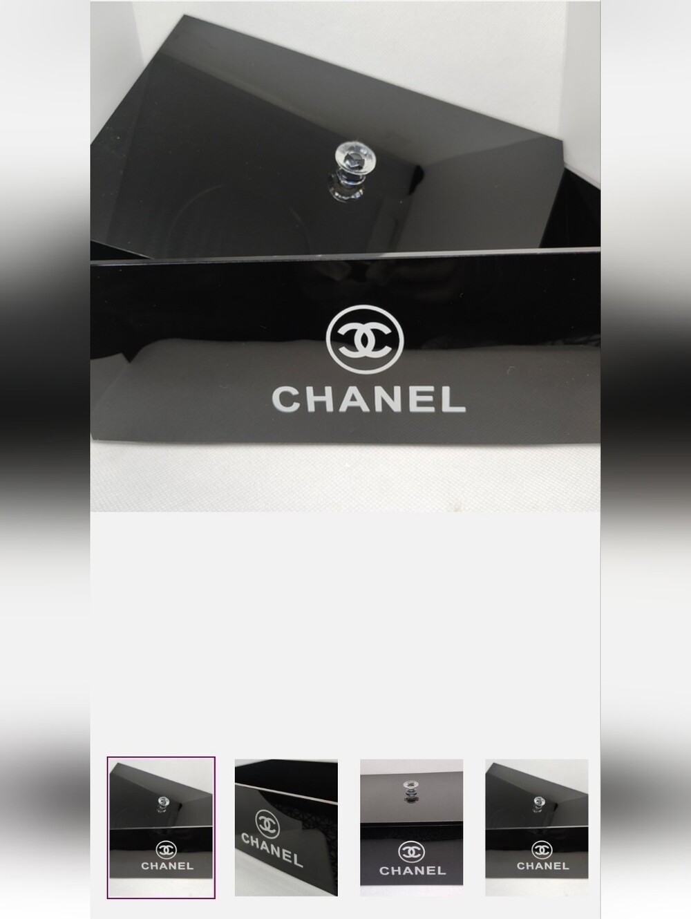 Glossy Black Jewelry And Display Box